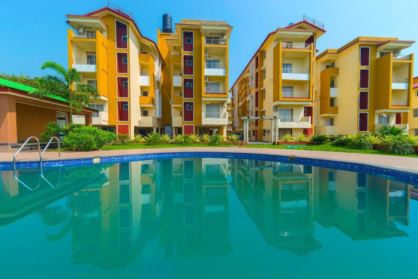 Fabhotel Ocean View Apartment - Nr Dabolim Airport Old Goa Ngoại thất bức ảnh